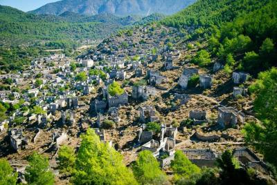 Kayakoy Ghost Town and Fethiye Bazaar Kayakoy Ghost Town and Fethiye Bazaar