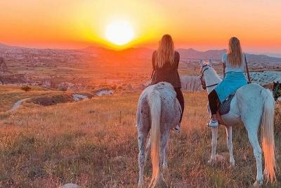 Sunset Horsebackriding tour through the Valleys of Cappadocia