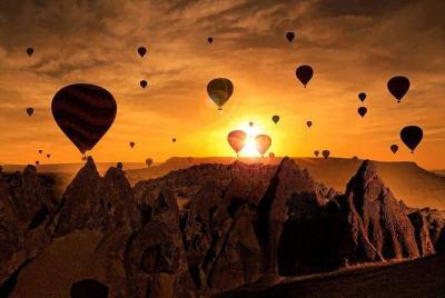 Sunrise Hot Air Balloon Ride in Cappadocia Sunrise Hot Air Balloon Ride in Cappadocia