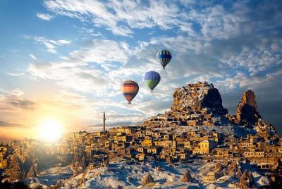 Low cost hot air balloon ride in Cappadocia Low cost hot air balloon ride in Cappadocia