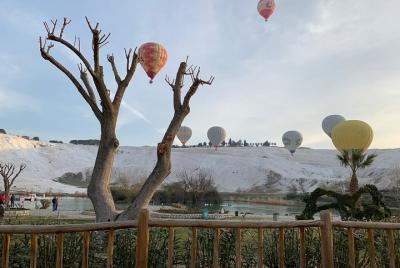 HOT AIR BALLOON RIDE PAMUKKALE Breakfast & Champagne Celebrate HOT AIR BALLOON RIDE PAMUKKALE Breakfast & Champagne Celebrate