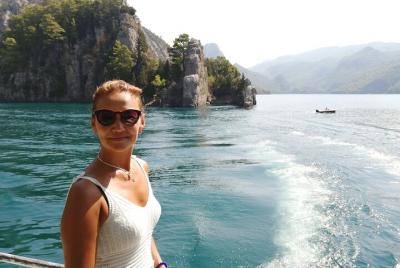 Side: Green Canyon 5 Hours Boat Trip Lunch and Drink Inclusive