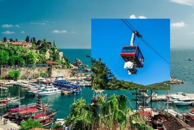 Antalya Old Town, Waterfall and Cable Car trip from Side Antalya Old Town, Waterfall and Cable Car trip from Side