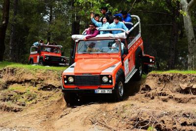 Full-Day Jeep Safari and Rafting at Koprulu Canyon River