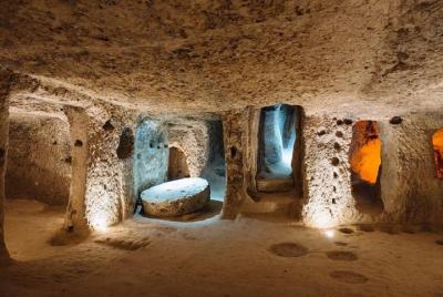 Small-Group Cappadocia Tour: Kaymakli Underground City, Avanos and Rose Valley Small-Group Cappadocia Tour: Kaymakli Underground City, Avanos and Rose Valley