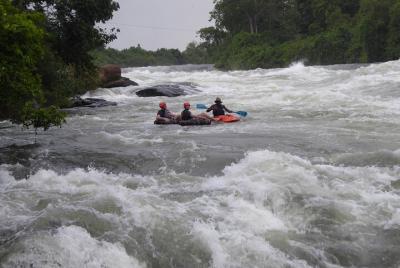 Private Whitewater Tubing in Bujagali Hydropower Plant