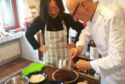 Private Italian cooking class & lunch in the woods outside Milan