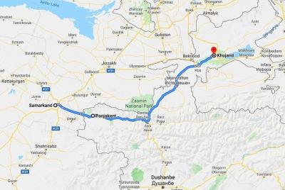 Samarkand - Khujand, Tajikistan Transfer (318 km) Samarkand - Khujand, Tajikistan Transfer (318 km)