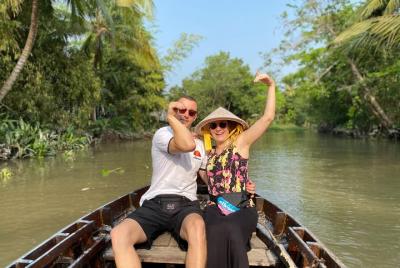 Exploring Cai Rang floating market, Cacao farm and the hidden small canal Exploring Cai Rang floating market, Cacao farm and the hidden small canal