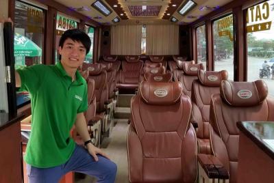 Luxury Bus Cat Ba Island to Ninh Binh