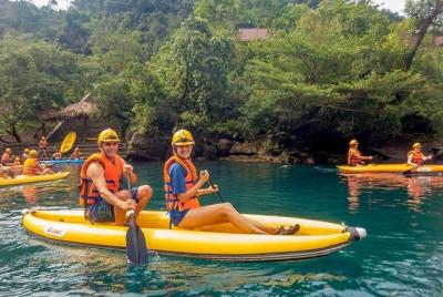 Explore Caving With Ziplines, Kayaks, and Giant Mud Baths Explore Caving With Ziplines, Kayaks, and Giant Mud Baths