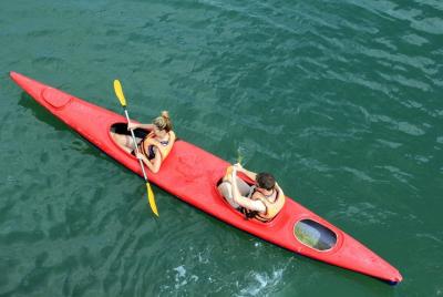 Halong Bay Day Tour from Hanoi: Titop island, Surprise Cave & Kayaking tours Halong Bay Day Tour from Hanoi: Titop island, Surprise Cave & Kayaking tours