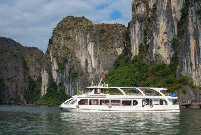 Alova Premium Cruise - Deluxe Halong Bay Full Day Tour from Hanoi Alova Premium Cruise - Deluxe Halong Bay Full Day Tour from Hanoi