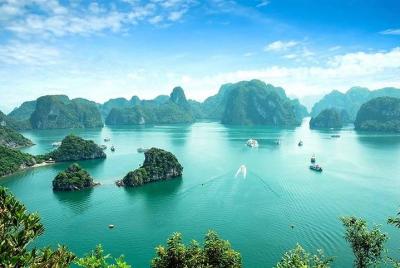 Halong Bay Full Day With Sung Sot Cave, Kayaking And Swimming At Titop Island Halong Bay Full Day With Sung Sot Cave, Kayaking And Swimming At Titop Island