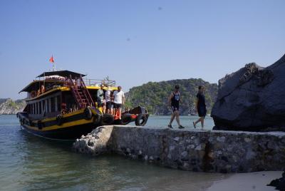 Most favorite full day boat tour with kayaking in Lan Ha bay, Ha  Most favorite full day boat tour with kayaking in Lan Ha bay, Ha