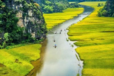 Tam Coc- Halong bay on land full day trip with buffet lunch