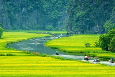 Full-Day Biking and Eco-Tour to Hoa Lu and Tam Coc from Hanoi Full-Day Biking and Eco-Tour to Hoa Lu and Tam Coc from Hanoi