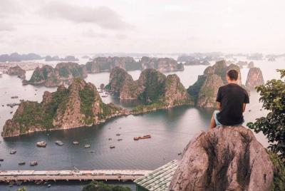 Full-Day Tour to Halong Titop island from Hanoi with Lunch Full-Day Tour to Halong Titop island from Hanoi with Lunch