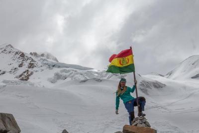 Climbing Huayna Potosí