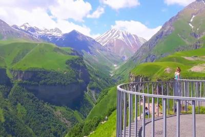 One day trip to highest mountains Kazbegi from Tbilisi