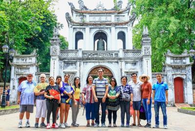 Small Group Half-day Tour at Hanoi City with Temple and Mausoleum Small Group Half-day Tour at Hanoi City with Temple and Mausoleum