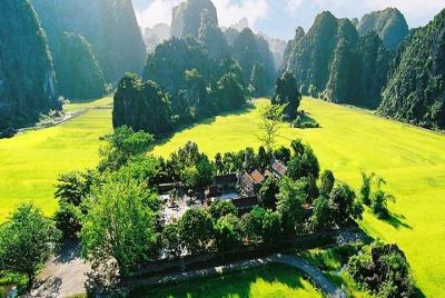 Full Day Trip Hoa Lu & Trang An from Hanoi: Cruise, Buffet lunch, Biking, Caves Full Day Trip Hoa Lu & Trang An from Hanoi: Cruise, Buffet lunch, Biking, Caves