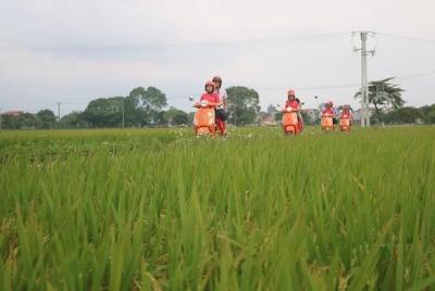 Vespa ticket to Hanoi Red River Vespa ticket to Hanoi Red River