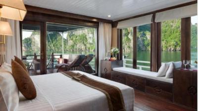 Halong Pelican 5-star Cruise 2 days 1 night depart from Hanoi Central City Halong Pelican 5-star Cruise 2 days 1 night depart from Hanoi Central City