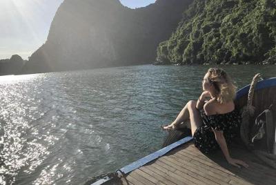 Halong Bay 1 Day Tour with All-Inclusive: Boat, Kayak, Island, Cave and Lunch Halong Bay 1 Day Tour with All-Inclusive: Boat, Kayak, Island, Cave and Lunch