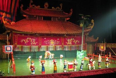 Water Puppet Show - Vietnamese Traditional Water Puppet Dance  Water Puppet Show - Vietnamese Traditional Water Puppet Dance