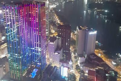 Saigon By Night Tour with Rooftop Bar and River Cruise Saigon By Night Tour with Rooftop Bar and River Cruise
