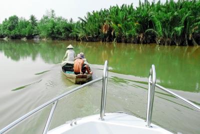 Half-Day Mekong Delta by Speedboat and Leisure Biking Half-Day Mekong Delta by Speedboat and Leisure Biking