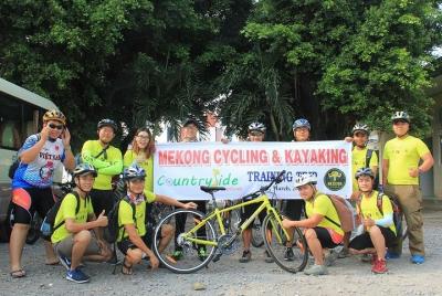 Experience Mekong By Bike, Boat and Kayak Day Trip Experience Mekong By Bike, Boat and Kayak Day Trip