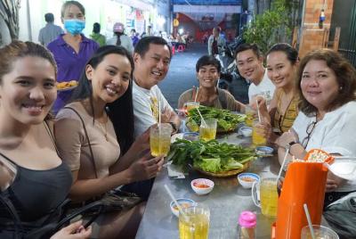 Private Street Food Tour on Motorbikes Private Street Food Tour on Motorbikes