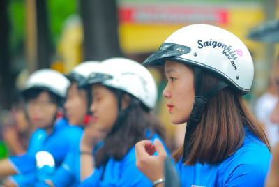 GirlPower Saigon By Night Tour by Scooters with Female Drivers | Kiss Tours GirlPower Saigon By Night Tour by Scooters with Female Drivers | Kiss Tours