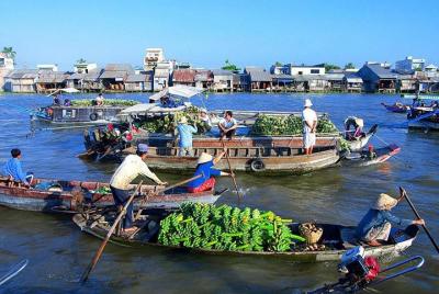 Small Group Day Tour Mekong Delta - Cai Be Floating Market - Tan Phong Island Small Group Day Tour Mekong Delta - Cai Be Floating Market - Tan Phong Island