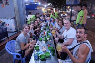 Saigon Night Walking Street Food Tour Saigon Night Walking Street Food Tour