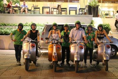 Saigon Vespa After Dark Food Tour 4 hours  Saigon Vespa After Dark Food Tour 4 hours