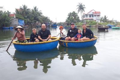 Hoi An Eco Tour: Biking- Basket boat- Buffalo ride with Local foods Hoi An Eco Tour: Biking- Basket boat- Buffalo ride with Local foods