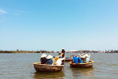 Water Coconut Forest And Bamboo Basket Boat Experience Water Coconut Forest And Bamboo Basket Boat Experience
