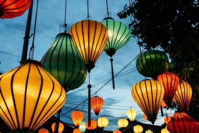 Lantern making class and Tra Que Bike Tour Lantern making class and Tra Que Bike Tour