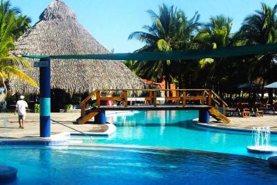 Day at exclusive club Costa del Sol Beach from San Salvador or Ai Day at exclusive club Costa del Sol Beach from San Salvador or Ai