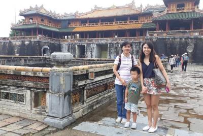 Explore Hue Imperial City- Royal King's Tomb and Pagoda with Lunch
