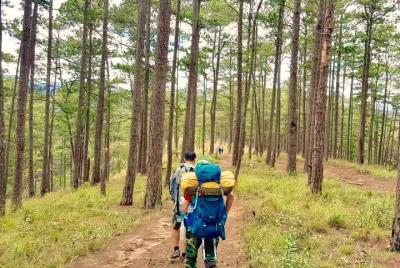 Full day Dalat Langbiang trekking tour Full day Dalat Langbiang trekking tour