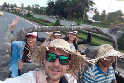 1. Discovery the south of Phu Quoc island by private old US Army Jeeps 1. Discovery the south of Phu Quoc island by private old US Army Jeeps