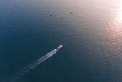 Romantic Sunset Cruise by Catamaran Speedboat Romantic Sunset Cruise by Catamaran Speedboat