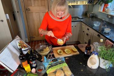 Virtual Welsh Cooking Experience with TV Cook Nerys Howell Virtual Welsh Cooking Experience with TV Cook Nerys Howell