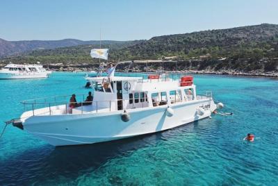 Blue Lagoon Cruise with sightseeing from Latchi harbour  Blue Lagoon Cruise with sightseeing from Latchi harbour