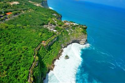 Uluwatu Temple Helicopter Tour Uluwatu Temple Helicopter Tour