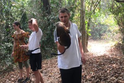 Akosombo Dam, Wli waterfalls, monkey sanctuary, Shai Hills reserv Akosombo Dam, Wli waterfalls, monkey sanctuary, Shai Hills reserv